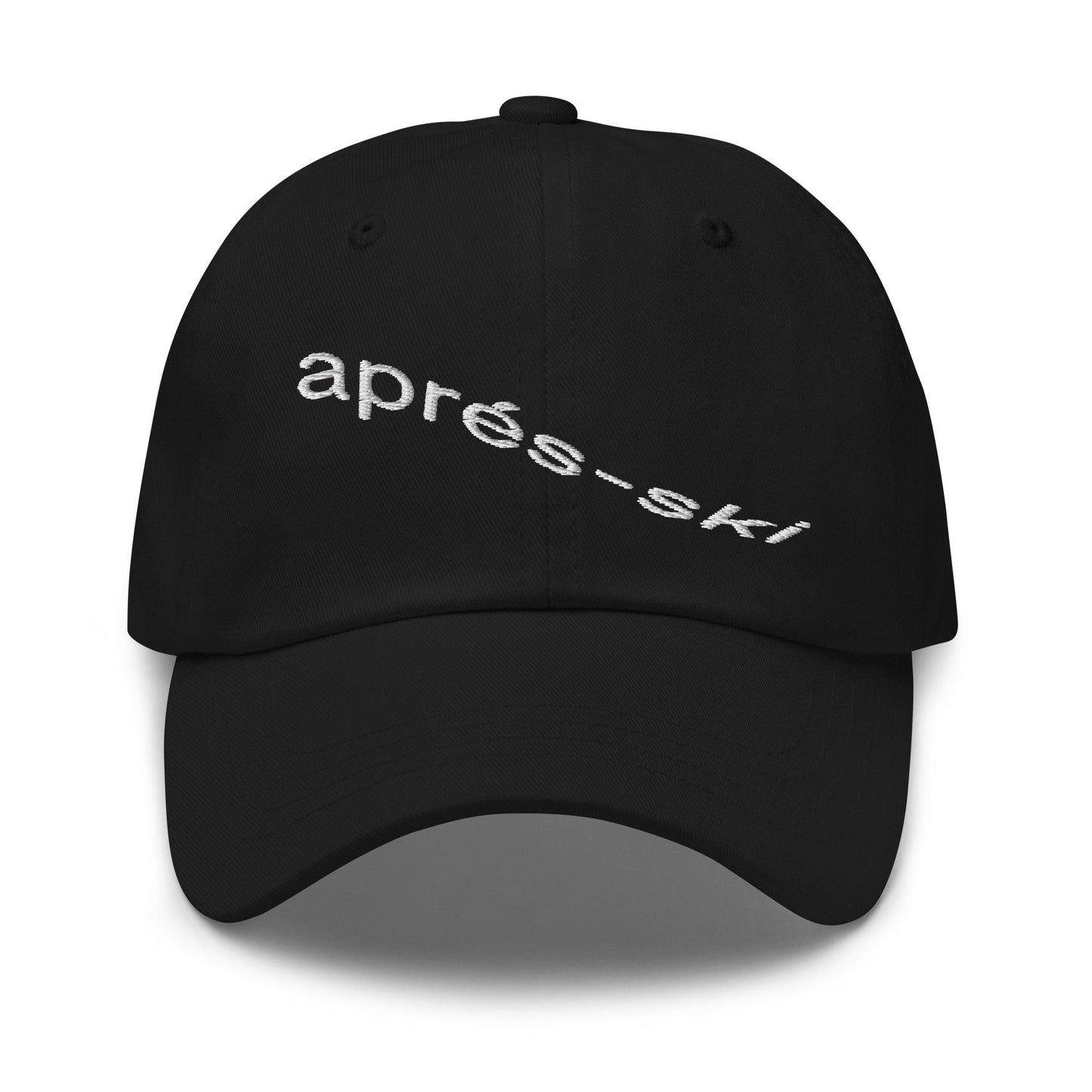 Aprés Ski Hat - Funny Ski Merch - Cotton Embroidered Cap - Multiple Colors