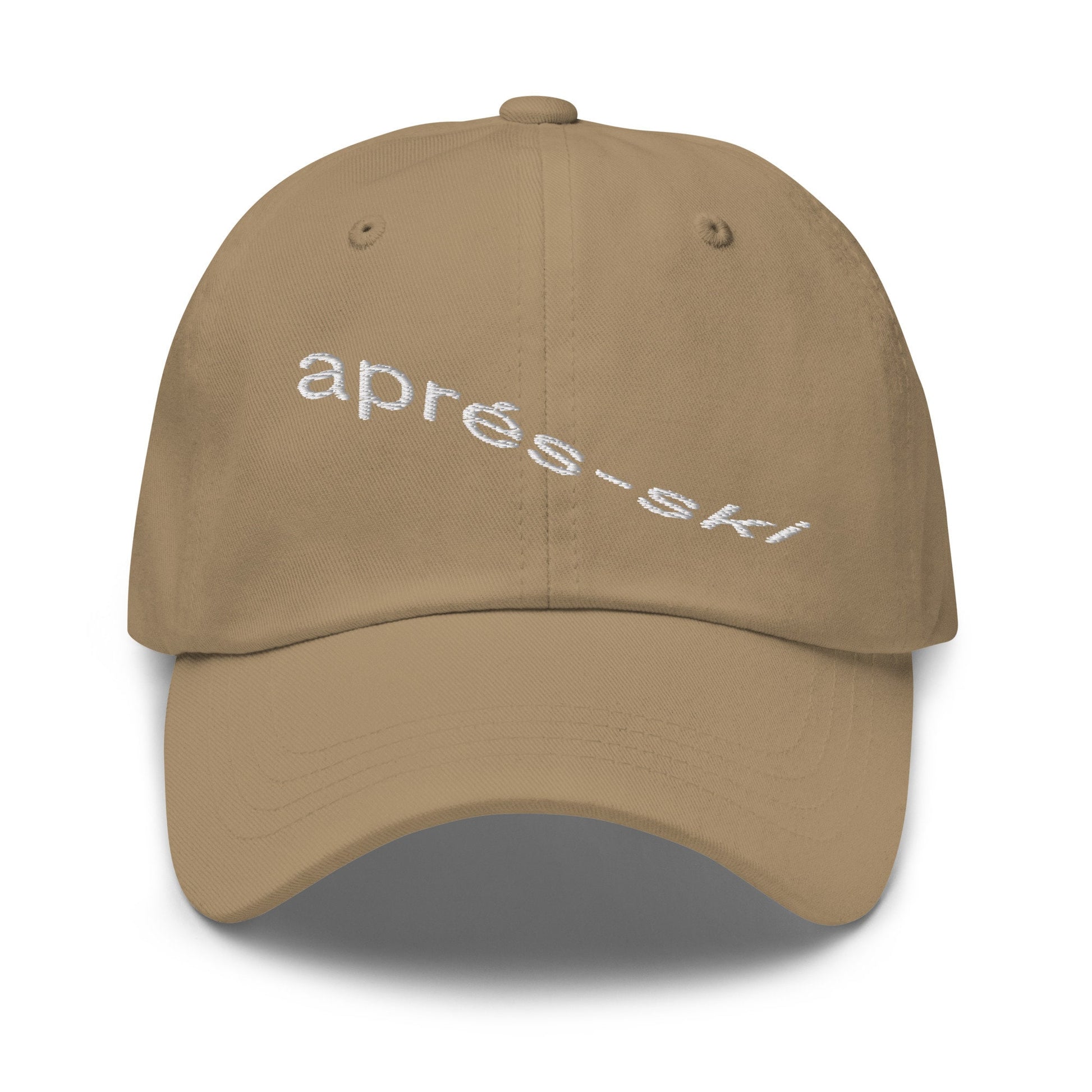 Aprés Ski Hat - Funny Ski Merch - Cotton Embroidered Cap - Multiple Colors