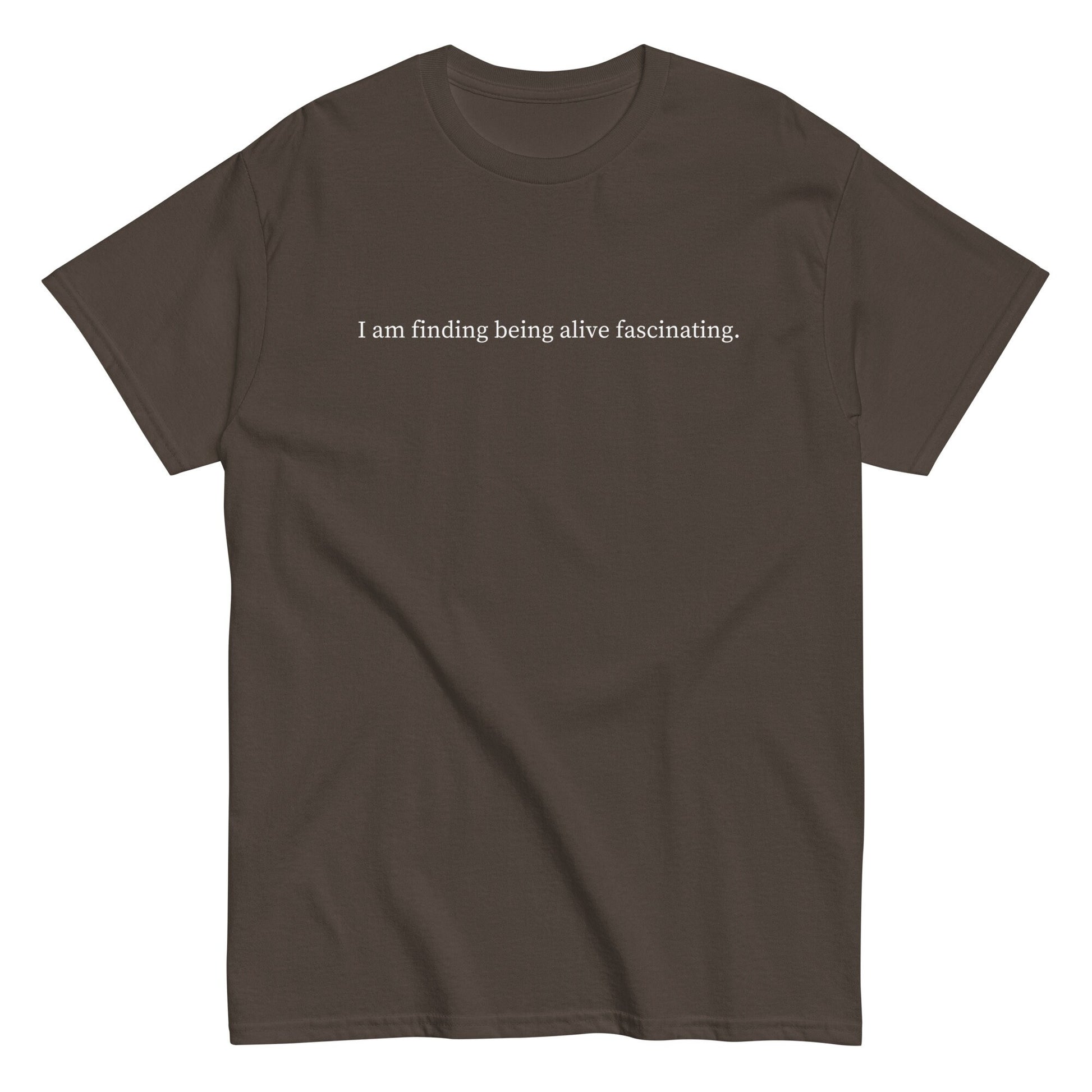 Poor Things T Shirt - I am finding being alive fascinating - Yorgos Lanthimos Film Fans - Cotton Printed Tee - Multiple Colors