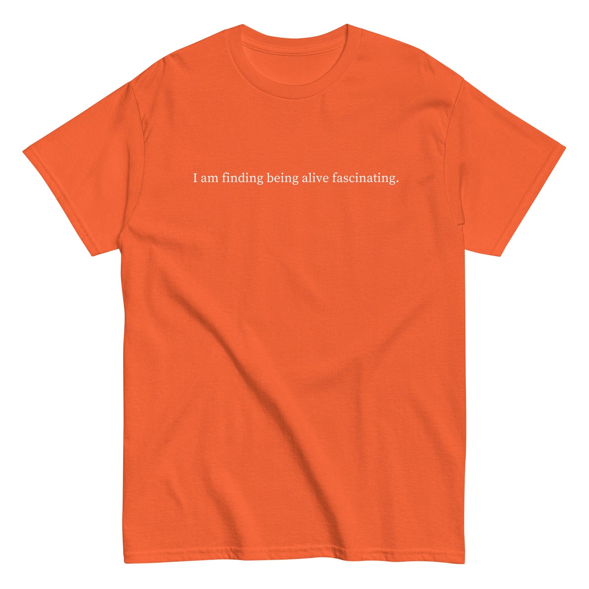 Poor Things T Shirt - I am finding being alive fascinating - Yorgos Lanthimos Film Fans - Cotton Printed Tee - Multiple Colors