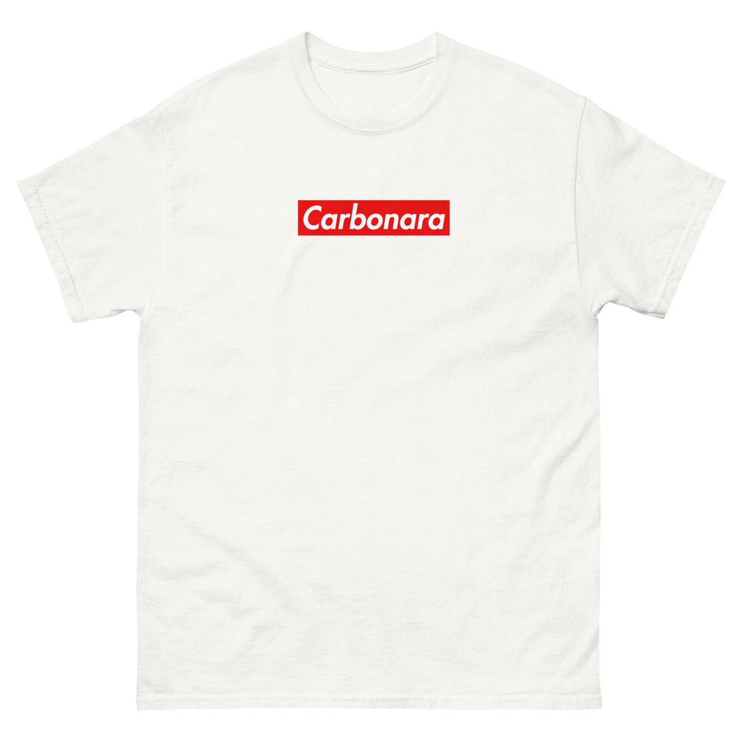 Carbonara T Shirt - Carbonara Pasta Fan Gift - Classic Fit Tee - Multiple Colors