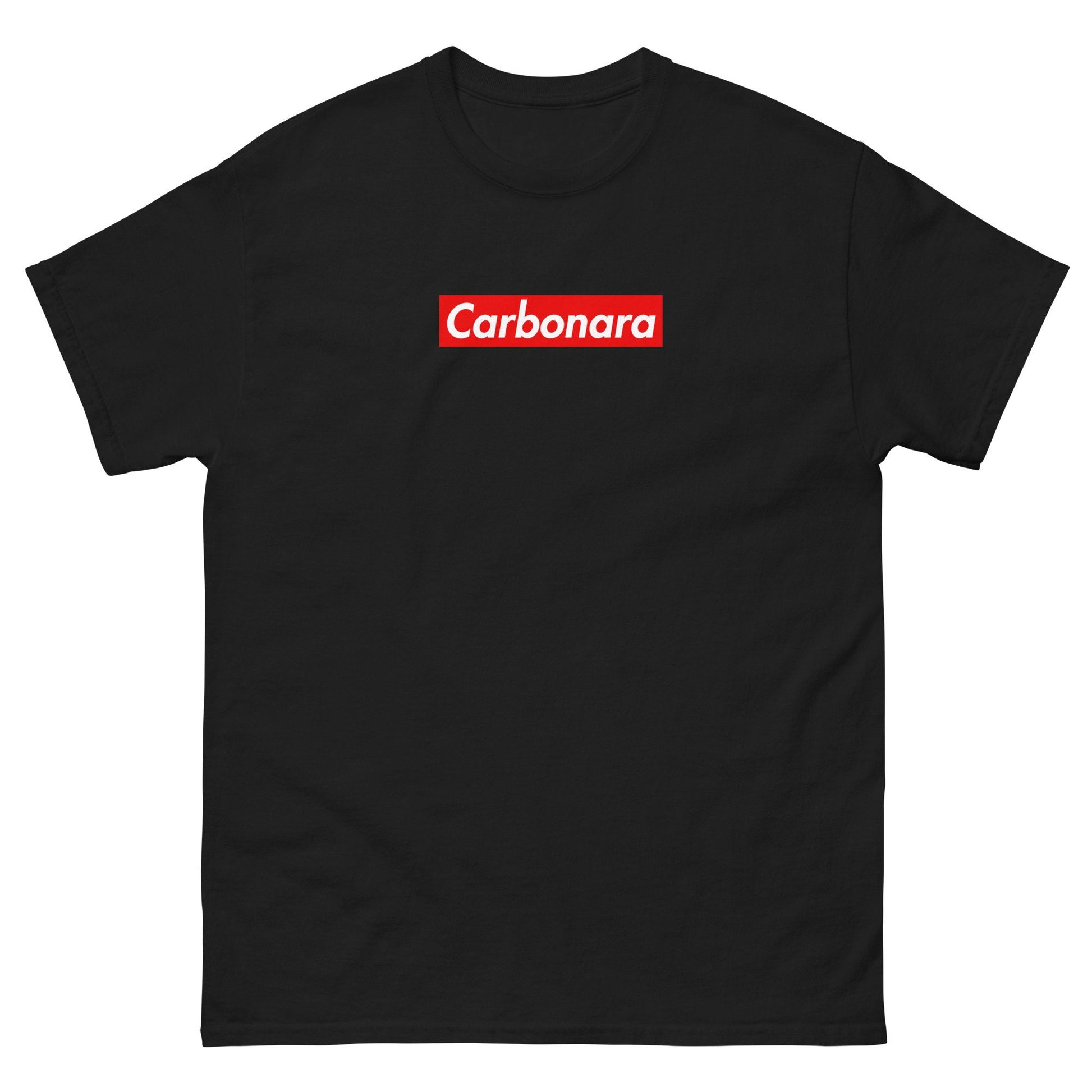 Carbonara T Shirt - Carbonara Pasta Fan Gift - Classic Fit Tee - Multiple Colors