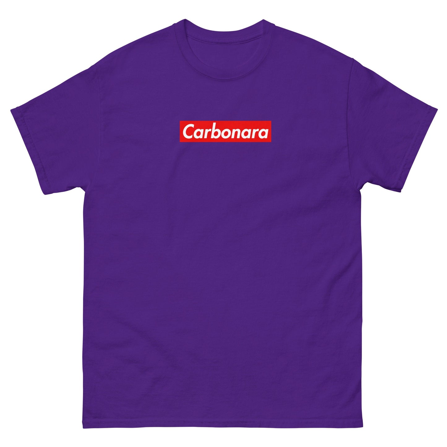 Carbonara T Shirt - Carbonara Pasta Fan Gift - Classic Fit Tee - Multiple Colors