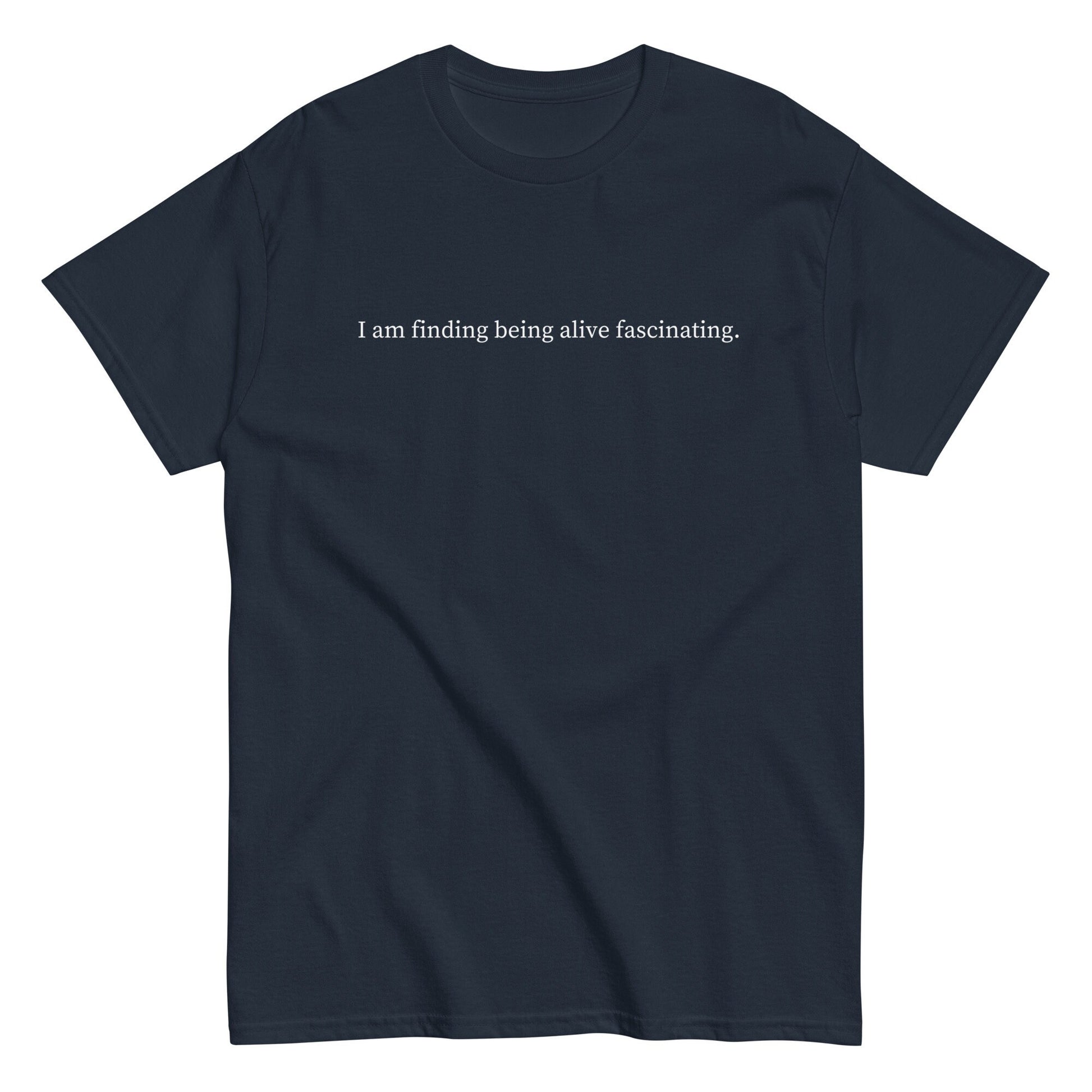 Poor Things T Shirt - I am finding being alive fascinating - Yorgos Lanthimos Film Fans - Cotton Printed Tee - Multiple Colors