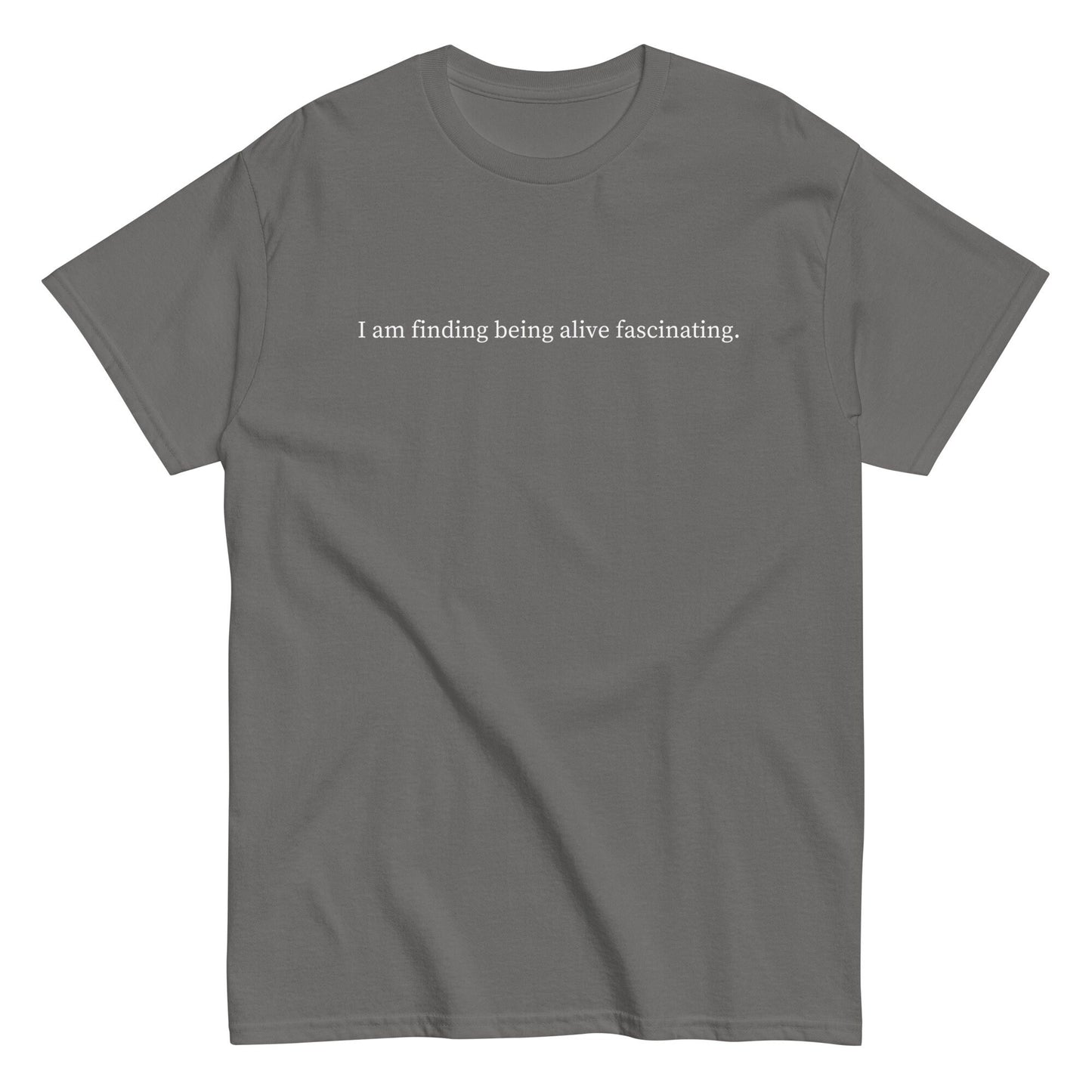 Poor Things T Shirt - I am finding being alive fascinating - Yorgos Lanthimos Film Fans - Cotton Printed Tee - Multiple Colors