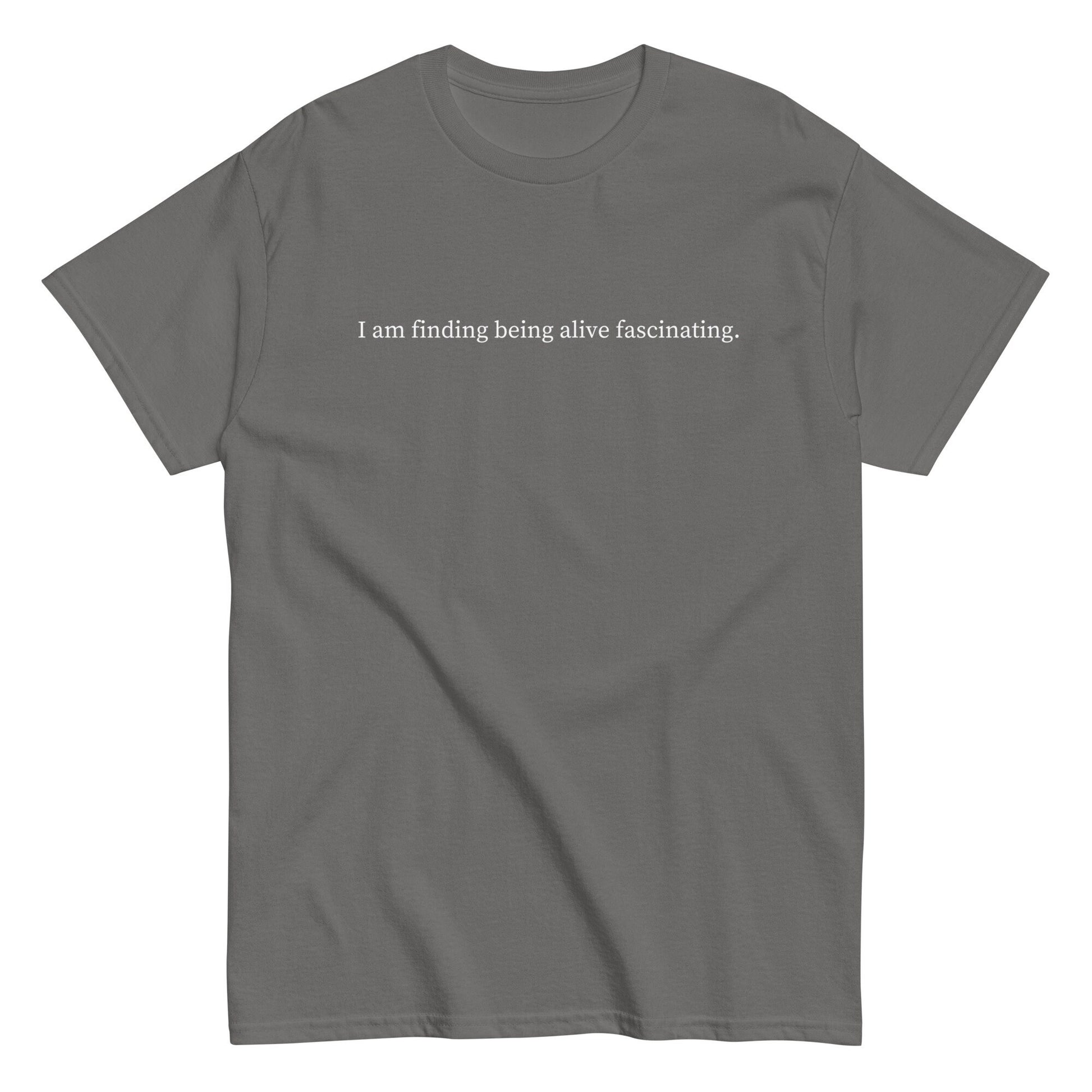 Poor Things T Shirt - I am finding being alive fascinating - Yorgos Lanthimos Film Fans - Cotton Printed Tee - Multiple Colors