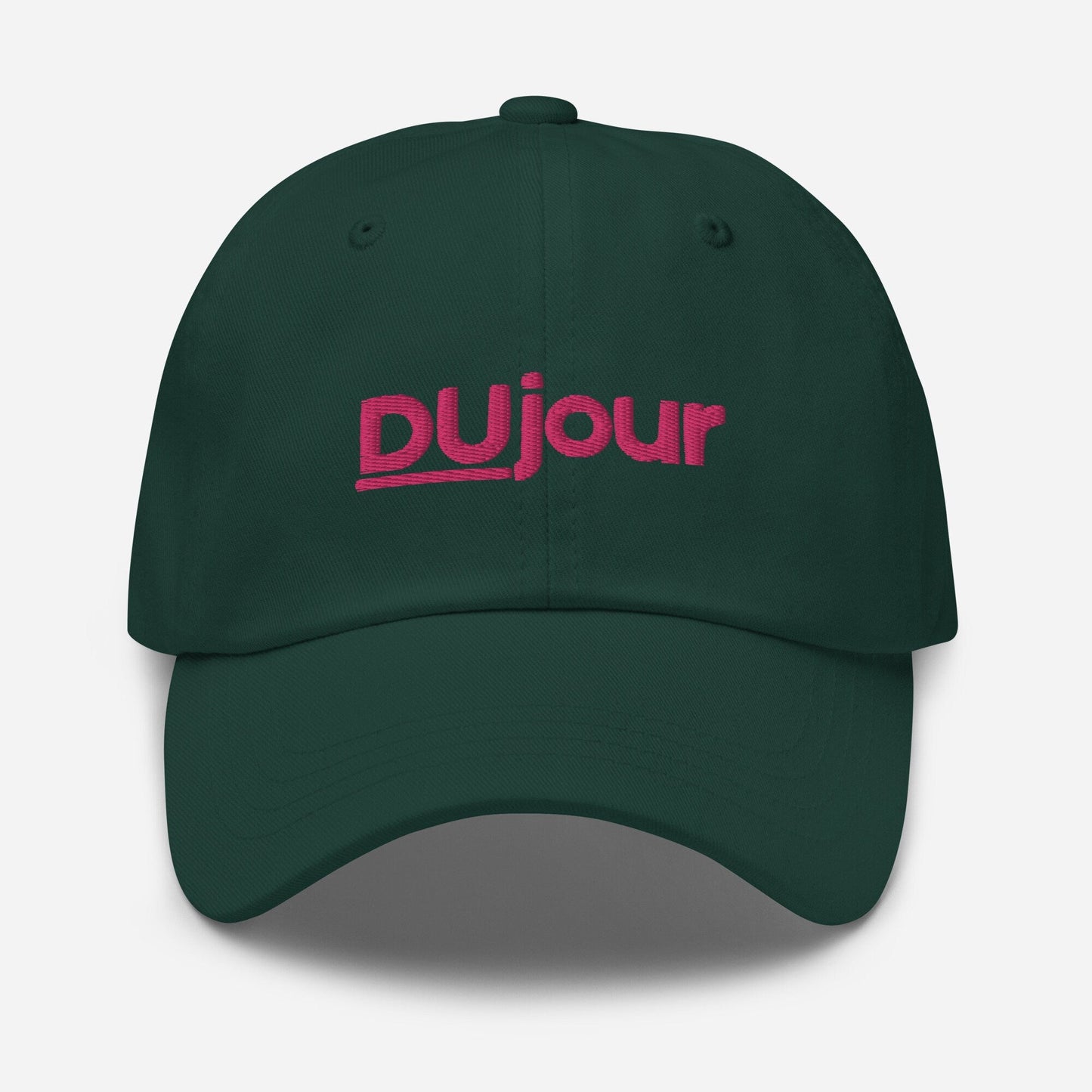 Josie and the Pussycats Dad Hat - Du Jour - 2000's y2k movie fan gift - Minimalist Embroidered Cotton cap - Evilwater Originals