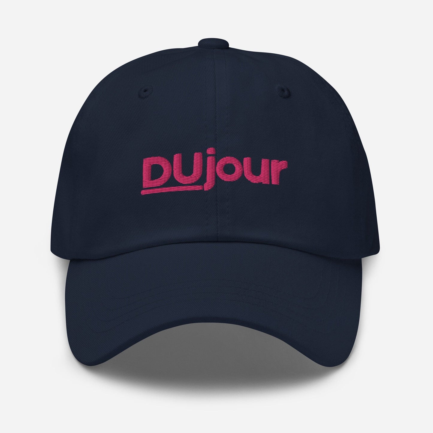 Josie and the Pussycats Dad Hat - Du Jour - 2000's y2k movie fan gift - Minimalist Embroidered Cotton cap - Evilwater Originals