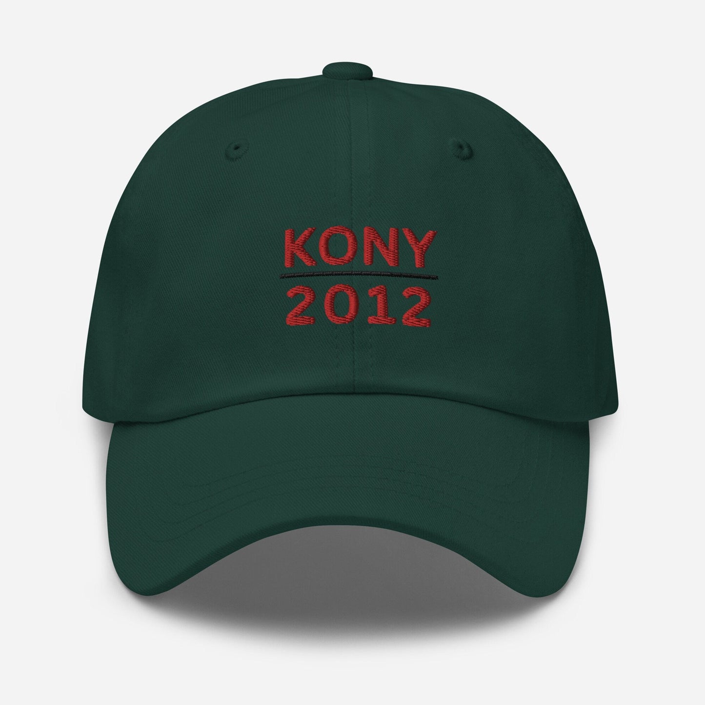 Kony 2012 Dad Hat - 2000's Documentary Scandal - Embroidered Cotton Cap - Evilwater Originals