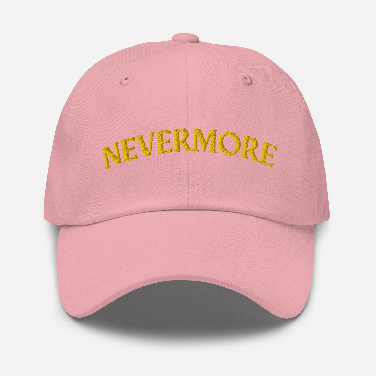 Nevermore Dad Hat - Gift for Wednesday Netflix Fans - Embroidered Cotton Hat - Evilwater Originals