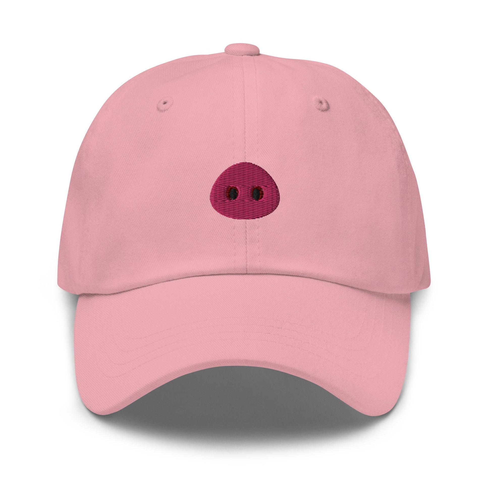 Pig Snout Hat - Embroidered Cotton Cap - Evilwater Originals