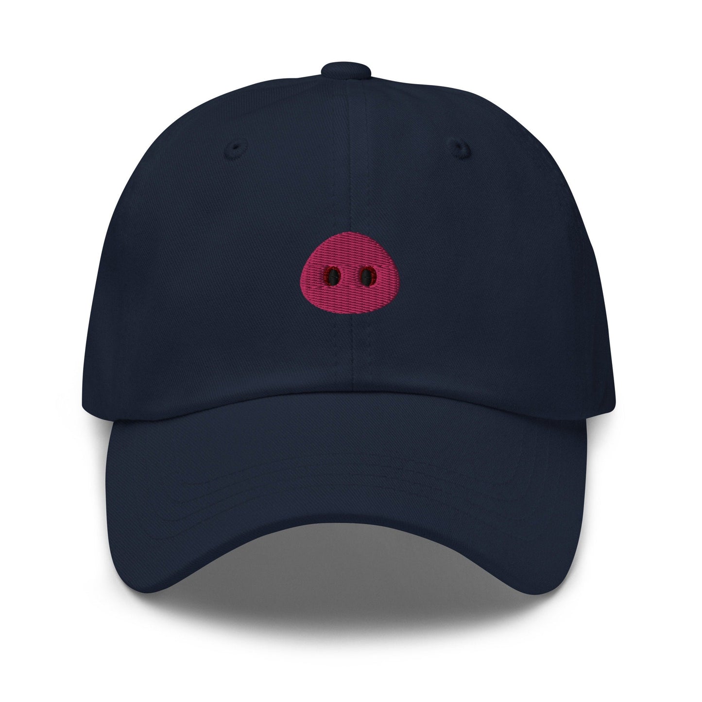 Pig Snout Hat - Embroidered Cotton Cap - Evilwater Originals