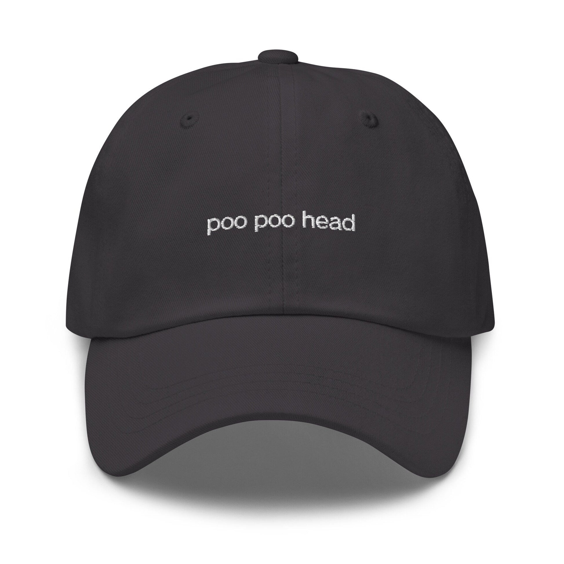 Poo Poo Head Hat - VPR Fan Gift - DJ James Kennedy Quote - Cotton Embroidered Cap- Vanderpump Reunion Merch - Evilwater Originals