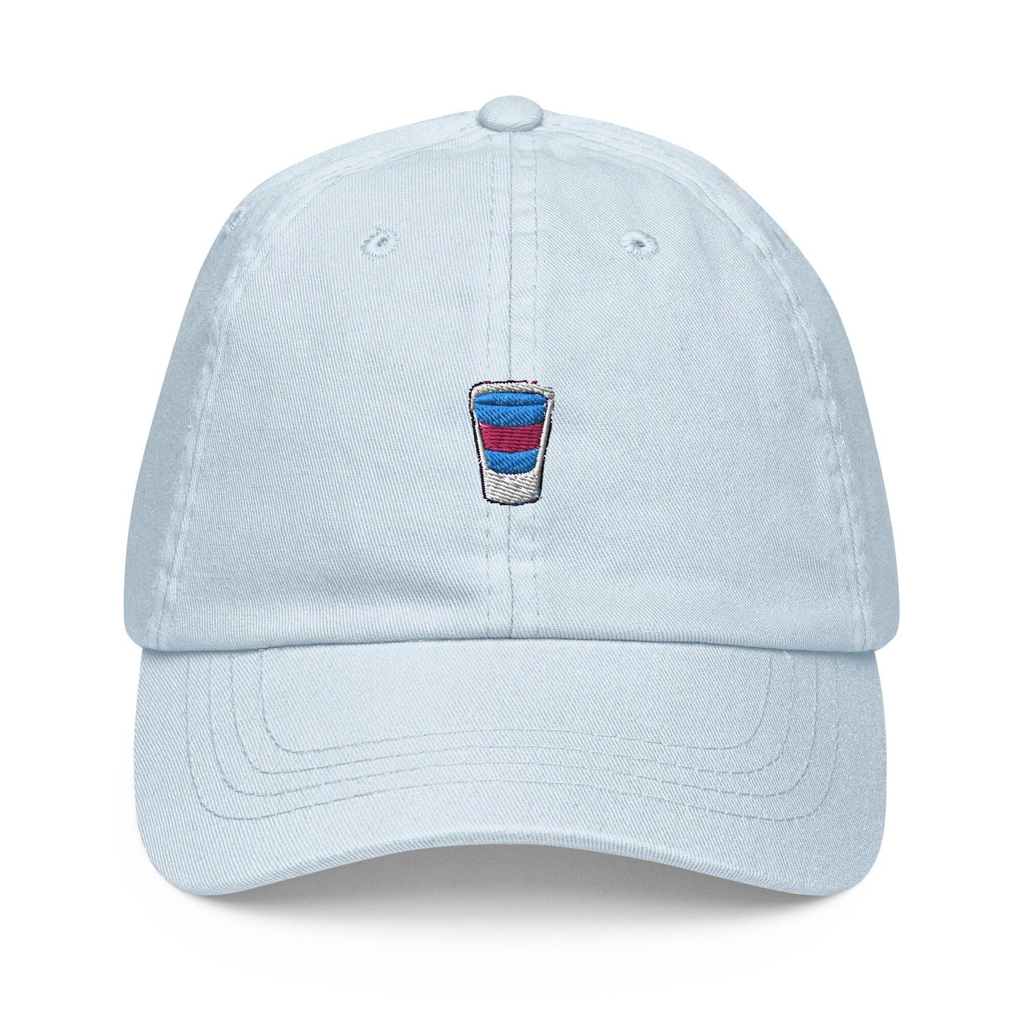 Pornstar Shot Dad Hat - Gift for Mexican Spirit Lovers and Party Goers - Pastel Cotton Embroidered Cap - Evilwater Originals
