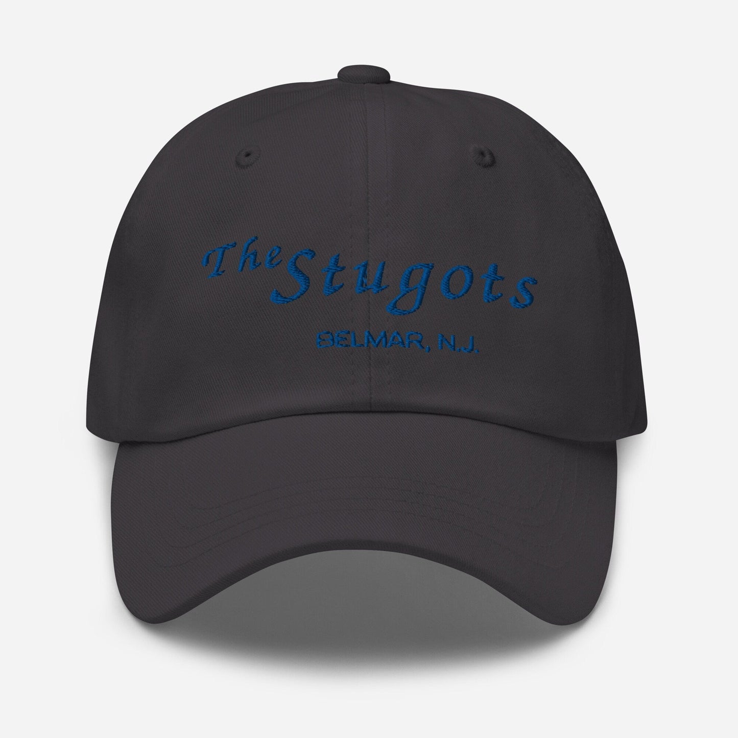 Sopranos Dad Hat - The Stugots - Tony Soprano's Boat - Text Only - Embroidered Cotton Cap - Evilwater Originals