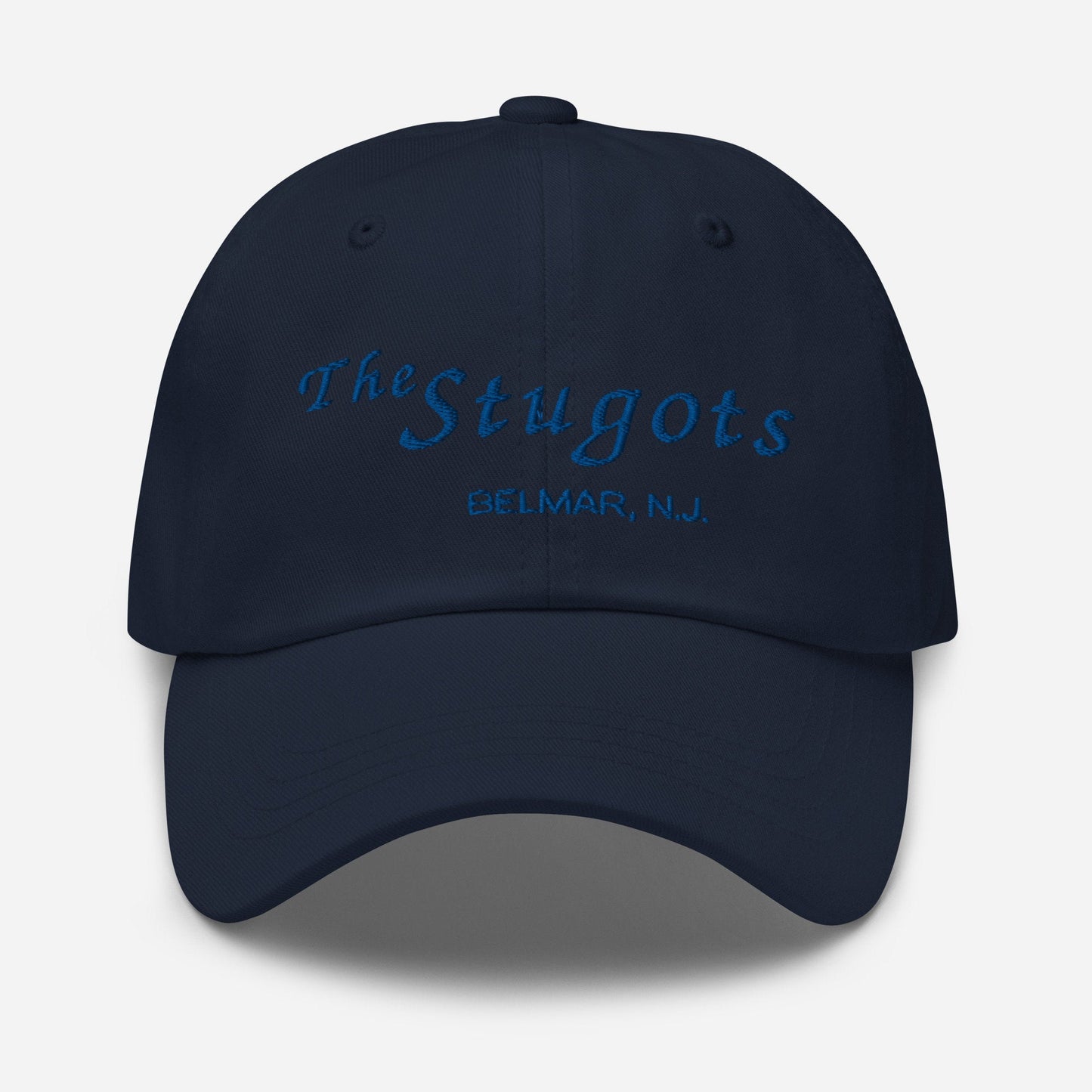 Sopranos Dad Hat - The Stugots - Tony Soprano's Boat - Text Only - Embroidered Cotton Cap - Evilwater Originals