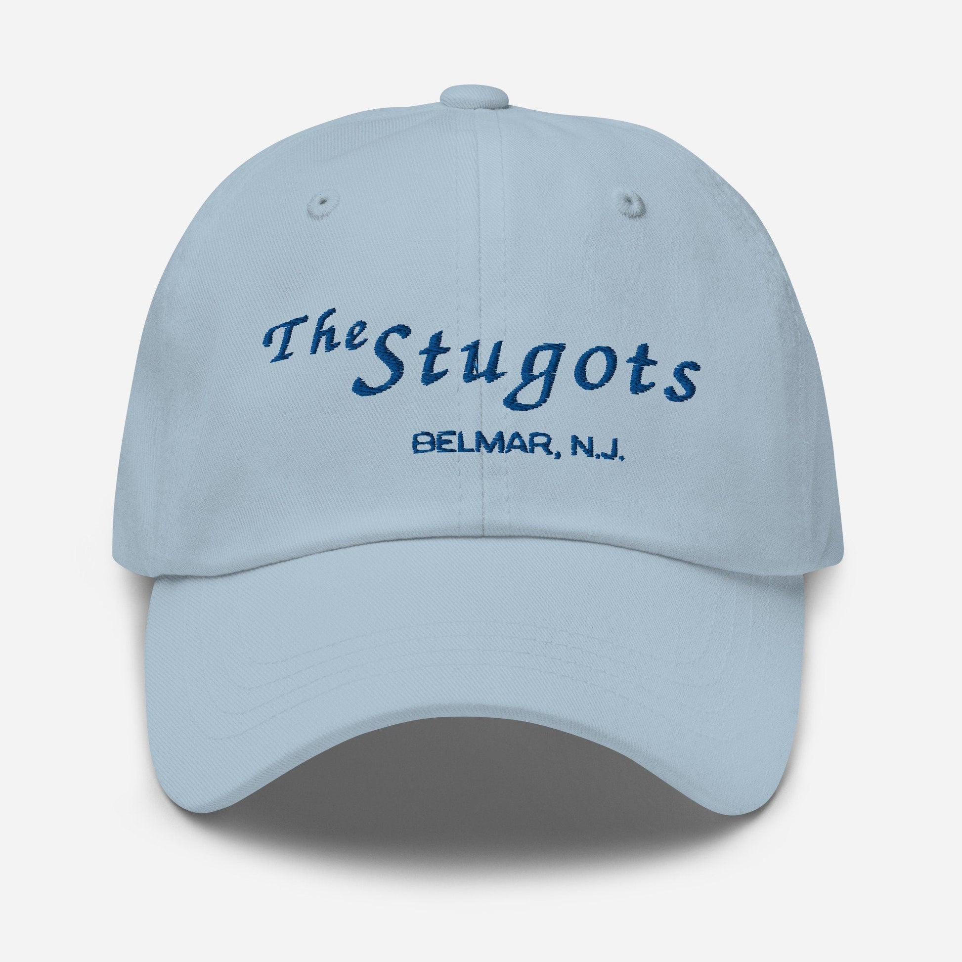 Sopranos Dad Hat - The Stugots - Tony Soprano's Boat - Text Only - Embroidered Cotton Cap - Evilwater Originals