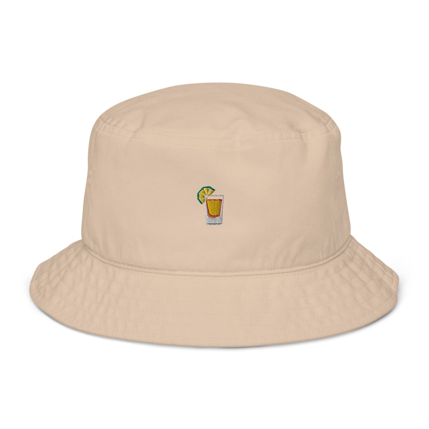 Tequila Shot Bucket Hat - Embroidered 100% Organic Cotton - Evilwater Originals