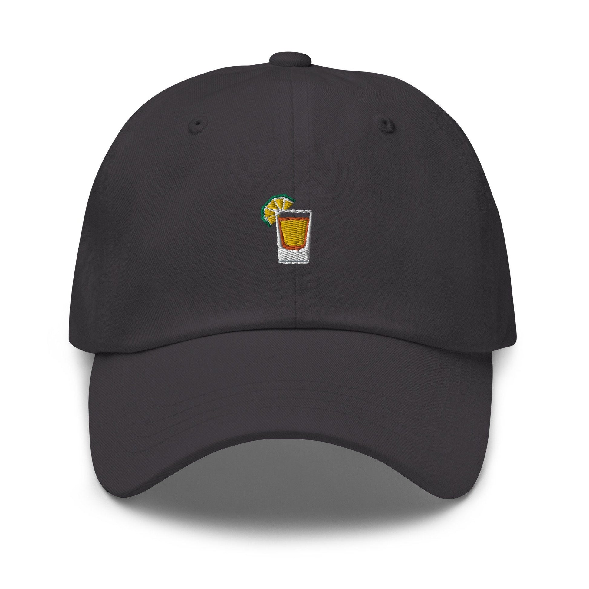 Tequila Shot Dad Hat - Gift for Mexican Spirit Lovers and Party Goers - Multiple Colors - Cotton Embroidered Cap - Evilwater Originals