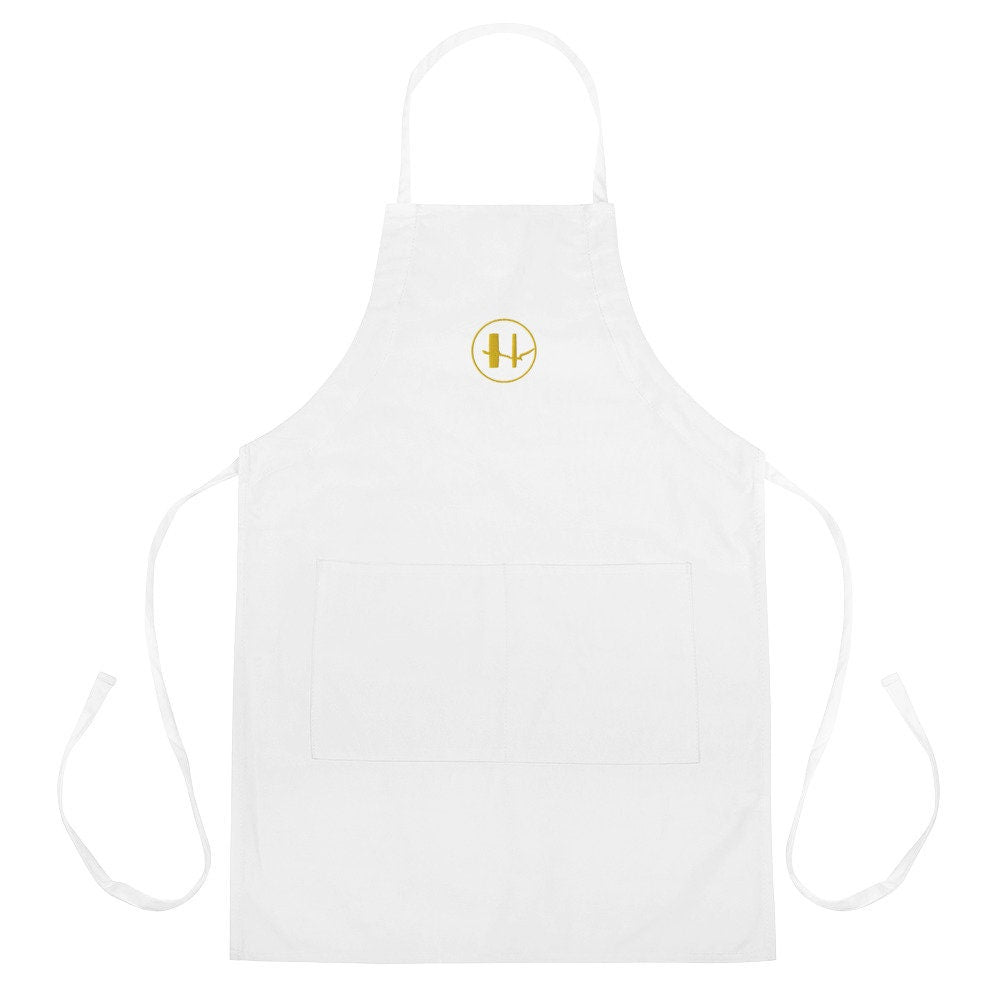 The Menu Apron - Horror Movie and Fans - Embroidered Cotton Chef Gift - Evilwater Originals