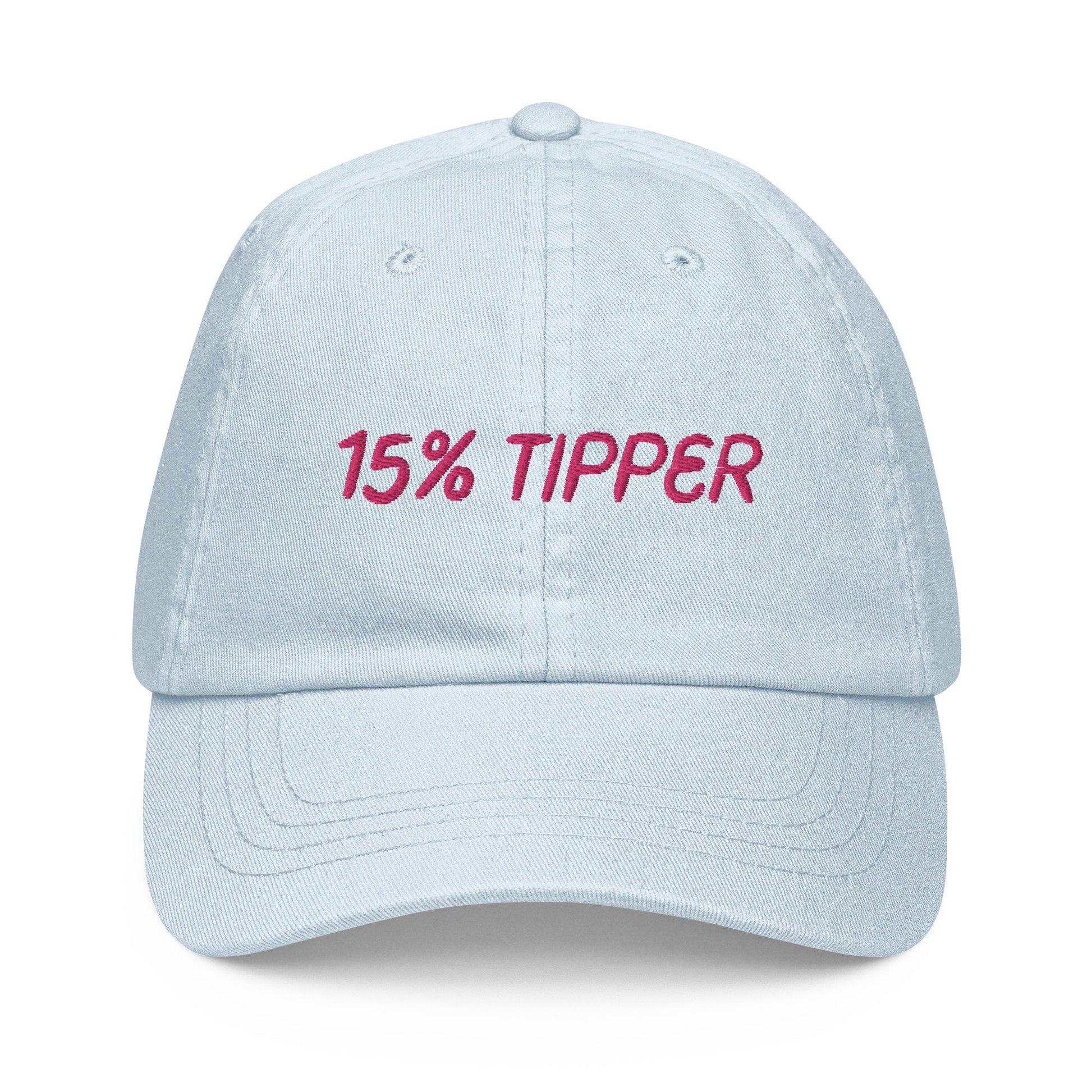 The Tipper Pastel Dad Hat - Joke Gift for food lovers - Embroidered Cotton Cap - Evilwater Originals